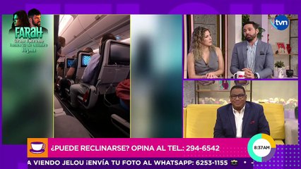 ¿Cómo debería ser el comportamiento en un avión?