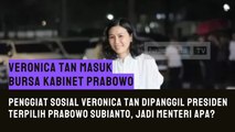 Penggiat Sosial Veronica Tan Dipanggil Presiden Terpilih Prabowo Subianto, Jadi Menteri Apa?