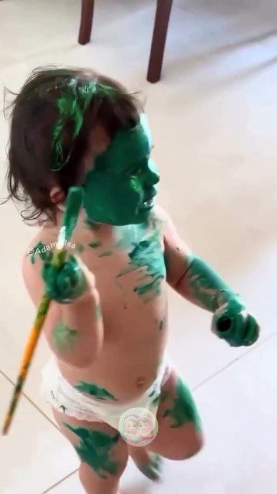 baby funns with house hold things