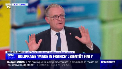 Vente de Doliprane: "C'est révélateur de notre modèle économique et d'une hypocrisie de la classe politique", pour Philippe Juvin (LR)