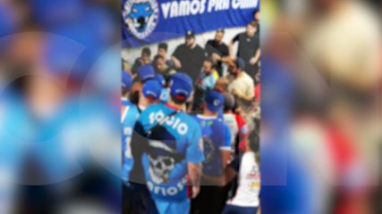 Internauta registra confusão entre torcedores e Polícia Militar em Cascavel