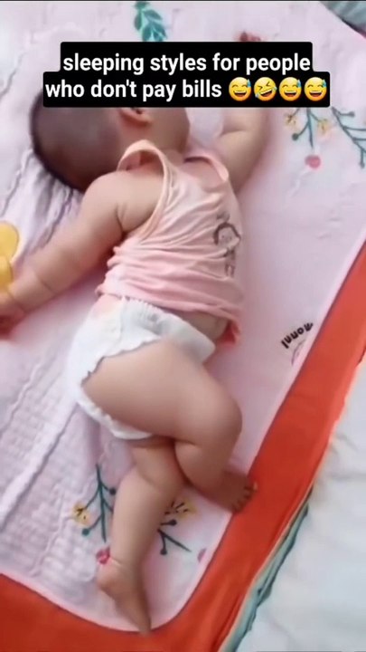 baby sleeping style