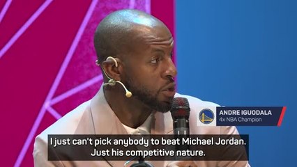 'Michael Jordan was a different kind of human specimen' - Iguodala