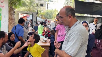 Second round of Gaza polio vaccine campaign gets underway