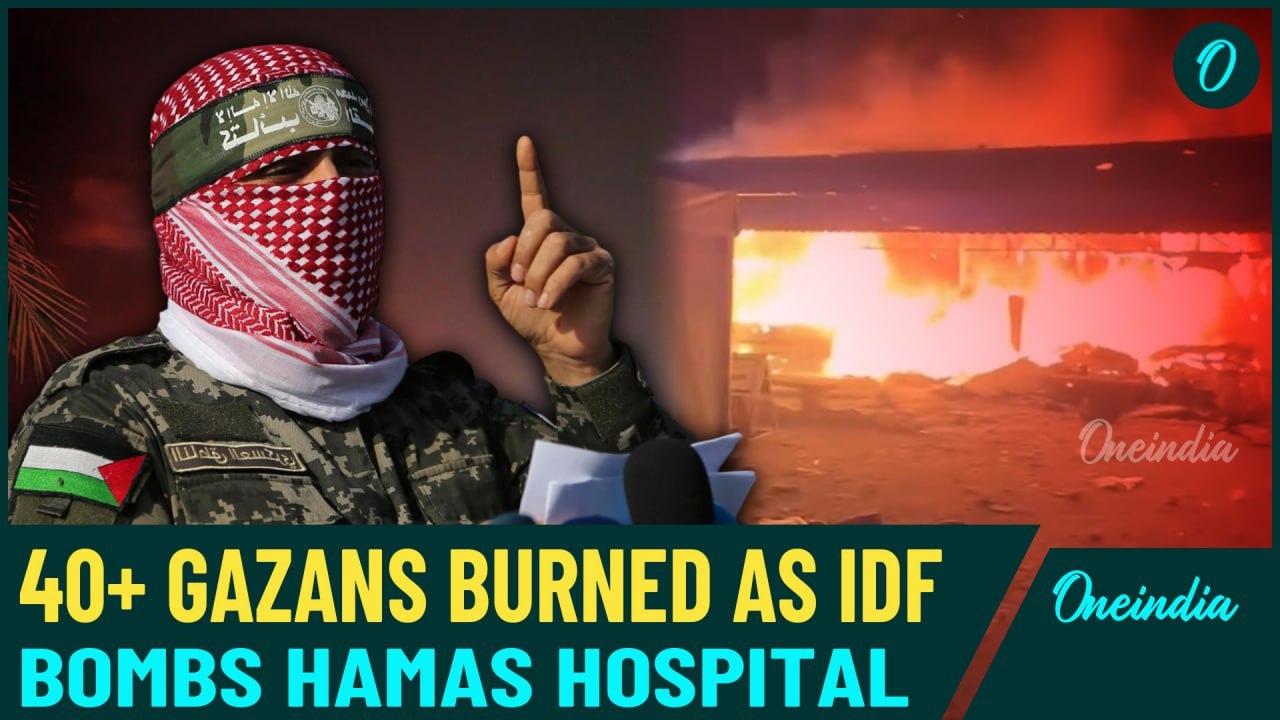 VIDEO| IDF Burns Palestinians Alive in Al-Aqsa Martyrs Hospital Bombing, 3 Dead, Many Injured