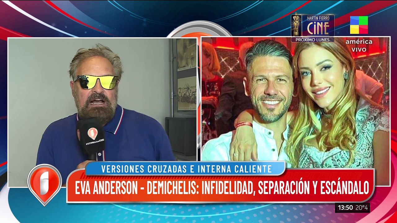Evangelina Anderson - Martín Demichelis: infidelidad, separación y escándalo
