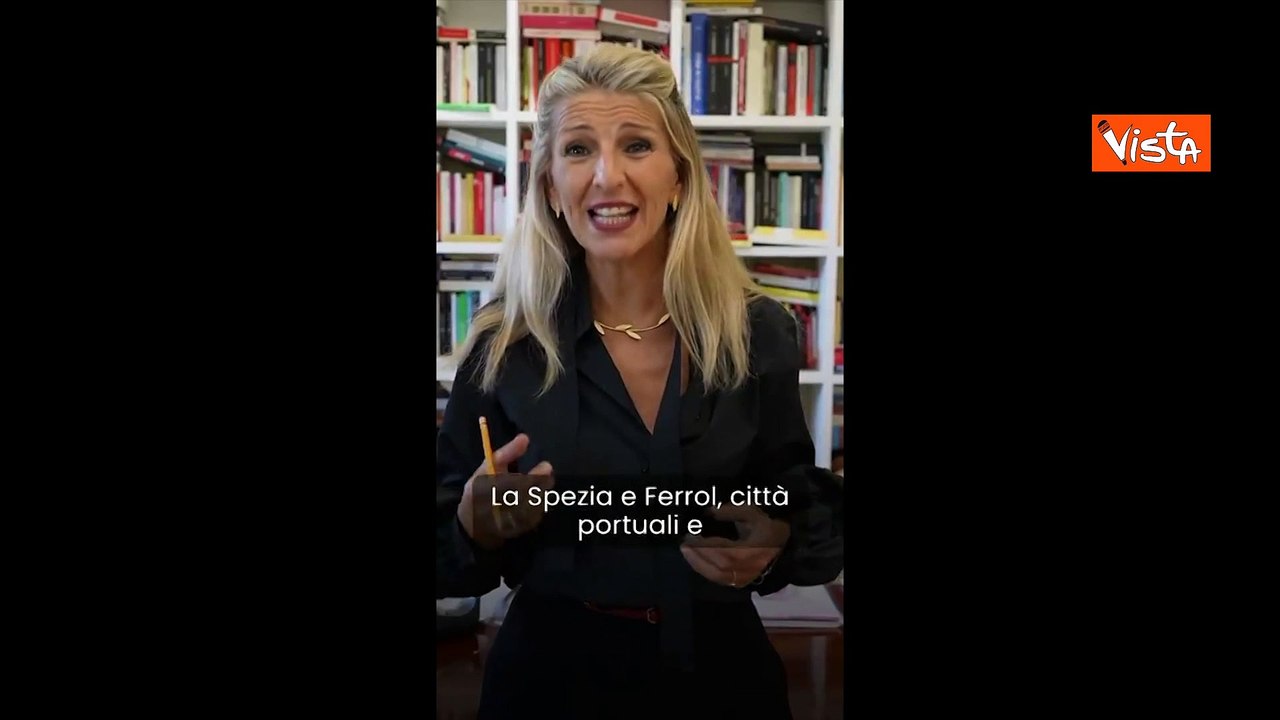 La spagnola Yolanda Diaz a sostegno di Orlando:...