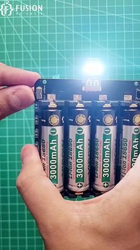 4 Cell 18650 Battery Shield | 18650 Battery Holder | Robu.in | 18650 |