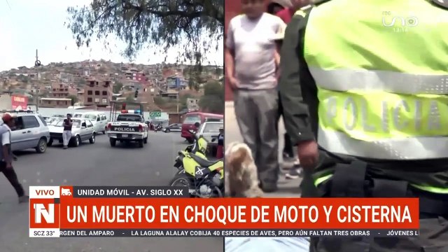 ¡Trágico! Camión cisterna atropelló a madre e hijo en la avenida Siglo XX