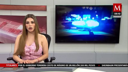 Localizan tres cadáveres dentro de auto incendiado en la autopista México-Puebla