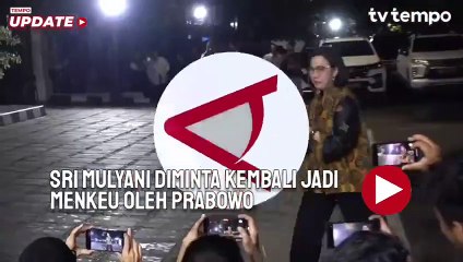 Download Video: Sri Mulyani Diminta Prabowo Kembali Jadi Menteri Keuangan