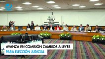 Avanza en comisión cambios a leyes para elección judicial