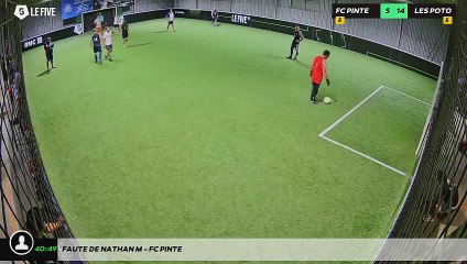 Faute de Nathan M - FC PINTE