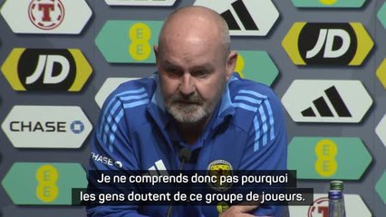 Écosse - Clarke : "Je ne comprends pas pourquoi les gens doutent de ce groupe de joueurs"