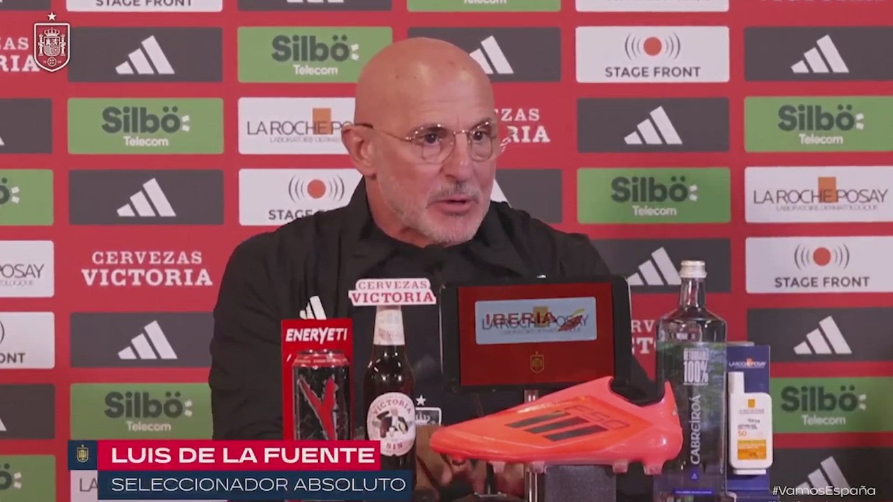 De la Fuente responde sobre la lesión de Lamine Yamal