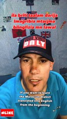 Learn marocan dialect [darija]
