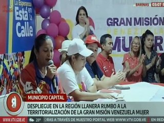 GMVM juramenta Comités de Mujeres para velar por la reivindicación de las féminas del estado Barinas