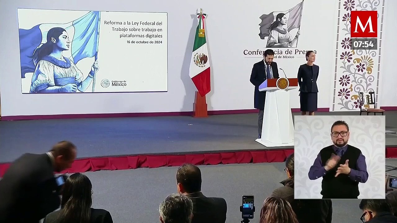 Firman reforma a la Ley del Trabajo para proteger a trabajadores por aplicación