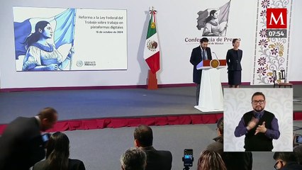 Firman reforma a la Ley del Trabajo para proteger a trabajadores por aplicación