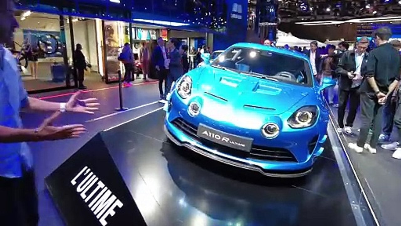 Alpine A110 R Ultime au Mondial de l'Automobile