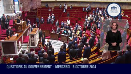 Questions au Gouvernement - Questions au Gouvernement du mercredi 16 octobre
