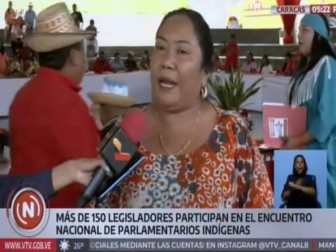 Caracas | Pueblos originarios participan en el Encuentro Nacional de Parlamentarios Indígenas