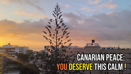 Sunrise Serenity in the Canary Islands: Embrace the Calm! | Timelapse Edition