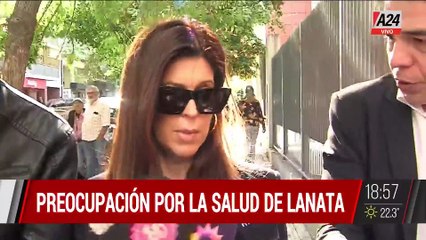 VOLVIERON A OPERAR A LANATA: PARA ELBA MARCOVECCHIO "FUERON HORAS MUY DIFÍCILES"