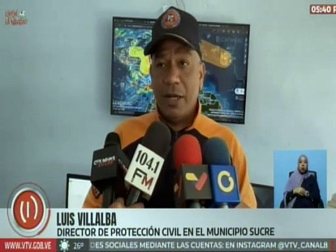 Protección Civil del estado Sucre anuncia fuertes precipitaciones en el oriente del país