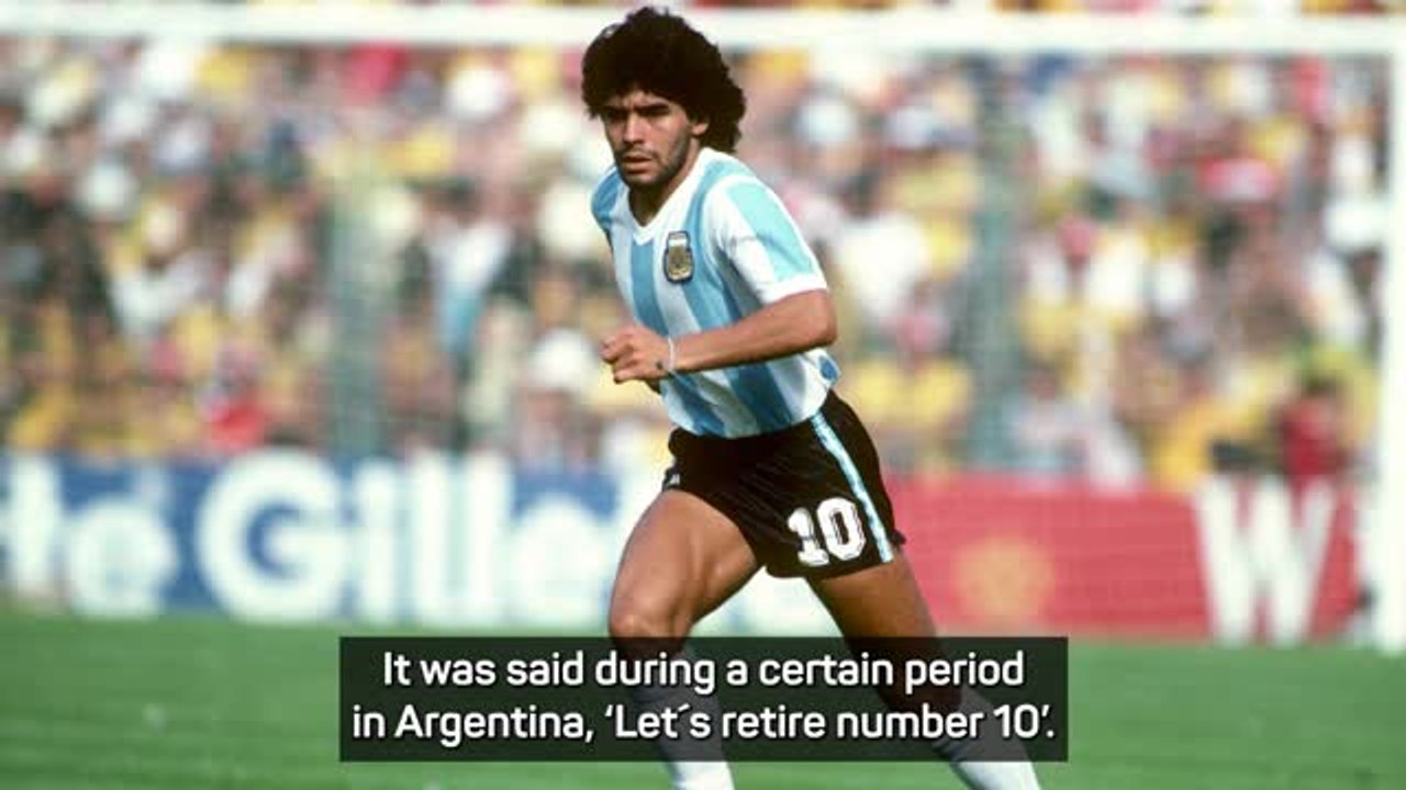 Iconic number 10s make up Argentina's identity - Kempes