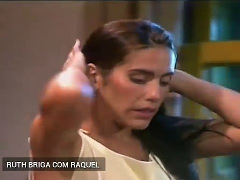 Novela Mulheres de Areia - Ruth briga com Raquel por se passar por ela