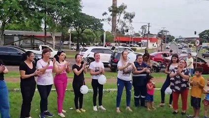 Quatro meses sem Nando: família realiza protesto em frente ao Fórum