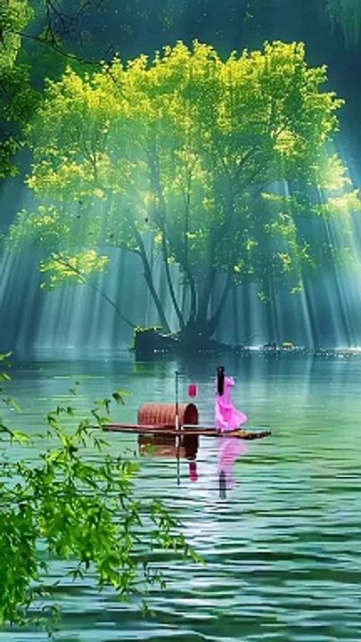 Nature beauty lake_Animation_Cartoons_Funny_entertainment