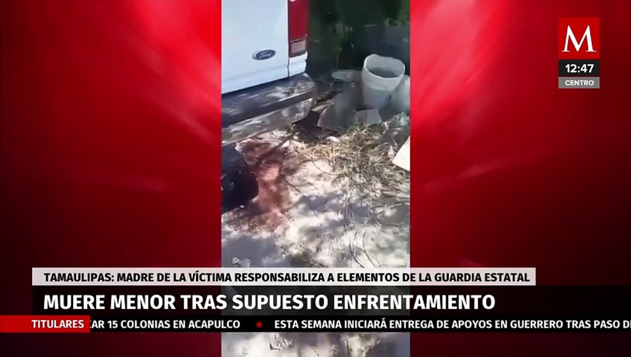 Acusan a elementos de la Guardia Estatal de disparar y dar muerte a un menor