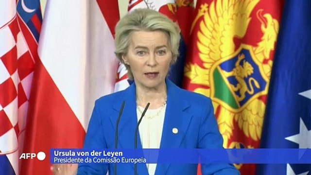 Chefe da UE pede aos países dos Bálcãs que permaneçam ‘do lado certo da História’