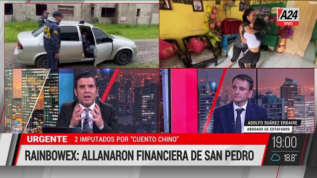 RAINBOWEX SE VA DEL PAÍS: QUIEREN VERNOS POBRES Y CON HAMBRE , dijo el imputado Luis Pardo