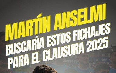 Martín Anselmi buscaría estos fichajes para el Clausura 2025