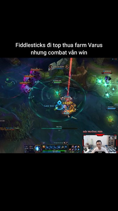 Fiddlesticks đi top thua farm Varus nhưng combat vẫn win #fiddlesticks #varus #lienminhhuyenthoai #leagueoflegends