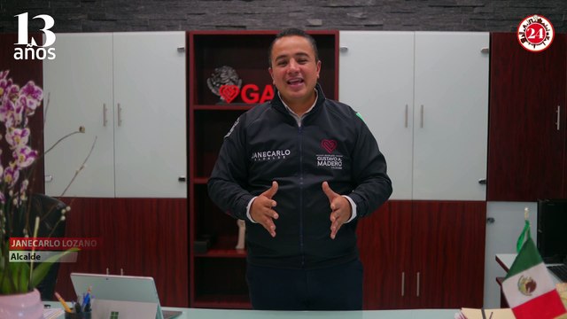 Janecarlo Lozano felicita a Diario 24 Horas en su 13 Aniversario
