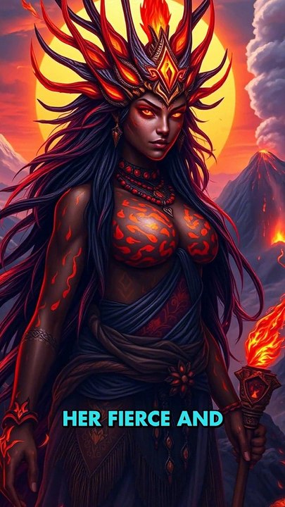 the Hawaiian Goddess of Fire