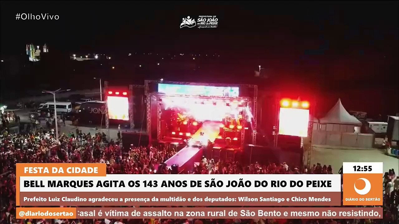 Bell Marques agita os 143 anos de emancipação política de São João do Rio Do Peixe