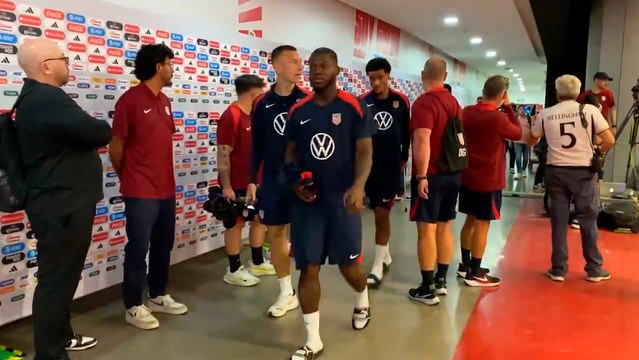 Selección de Estados Unidos hace su primer entrenamiento en el Estadio Akron previo al duelo contra México