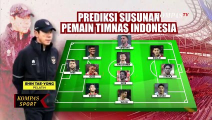 Begini Perkiraan Susunan Pemain Timnas Indonesia Racikan STY Jelang Laga Lawan Tiongkok!