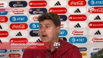 Mauricio Pochettino: “Queremos ganar y poder mantener la racha positiva ante México”