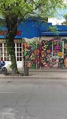 Street Art in Santiago, Chile ️