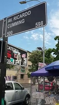 A Metro Station in Santiago, Chile