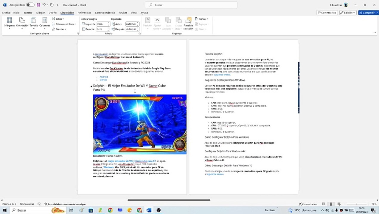  Como PONER en HORIZONTAL una SOLA HOJA de WORD FÁCIL y RÁPIDO