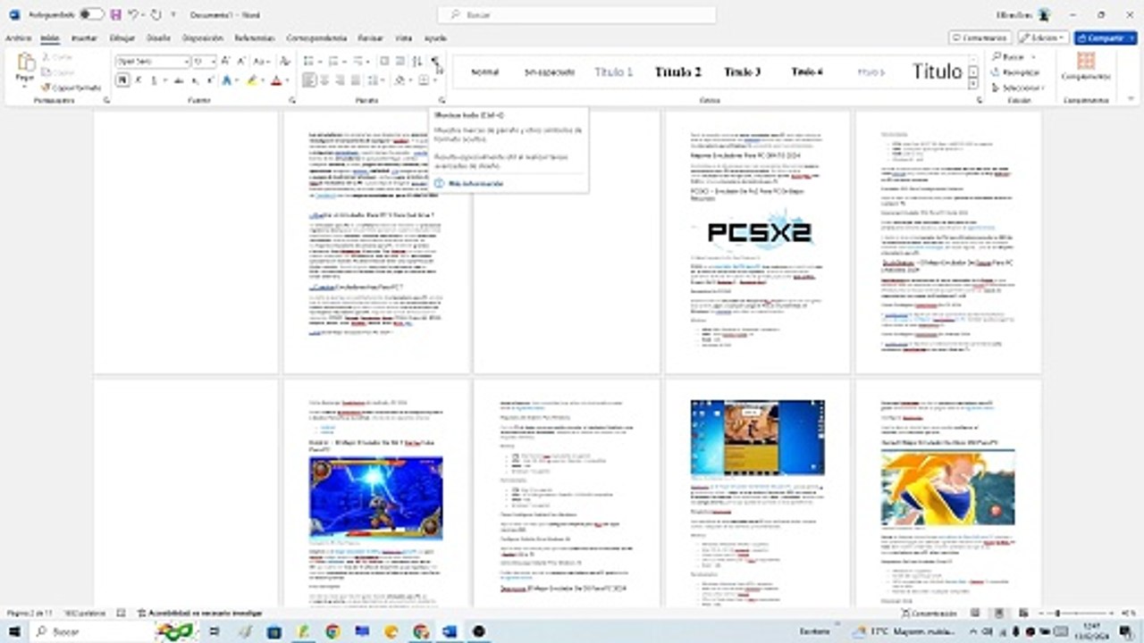 ❌ Como ELIMINAR PÁGINAS en BLANCO en WORD FÁCIL y RÁPIDO 2024