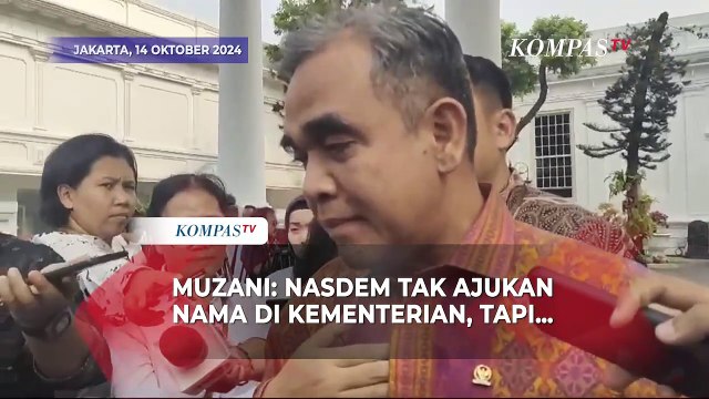 Respons Sekjen Gerindra Ahmad Muzani soal Putusan NasDem Tak Ajukan Nama di Kabinet Prabowo
