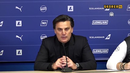 A Milli Futbol Takımı'nın teknik direktörü Vincenzo Montella'dan maç sonu açıklamalar
